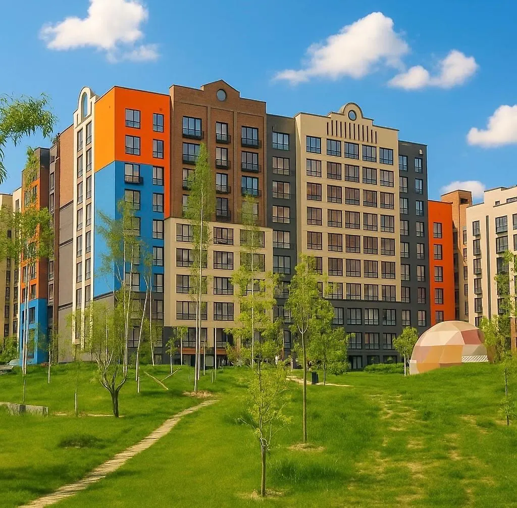 Жк Премиум Класса Alma Park - Рядом Хан Шатыр И Ботанический Сад Апартаменты Астана